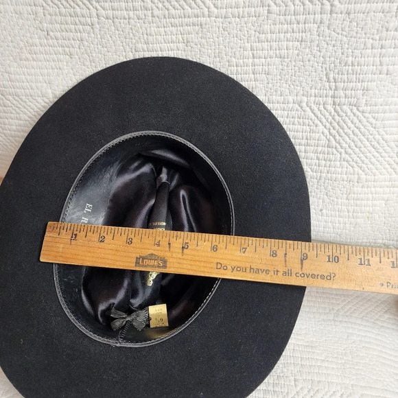 Golden Gate Hat Co, Western Collection wool-blend black hat. - Picture 14 of 16